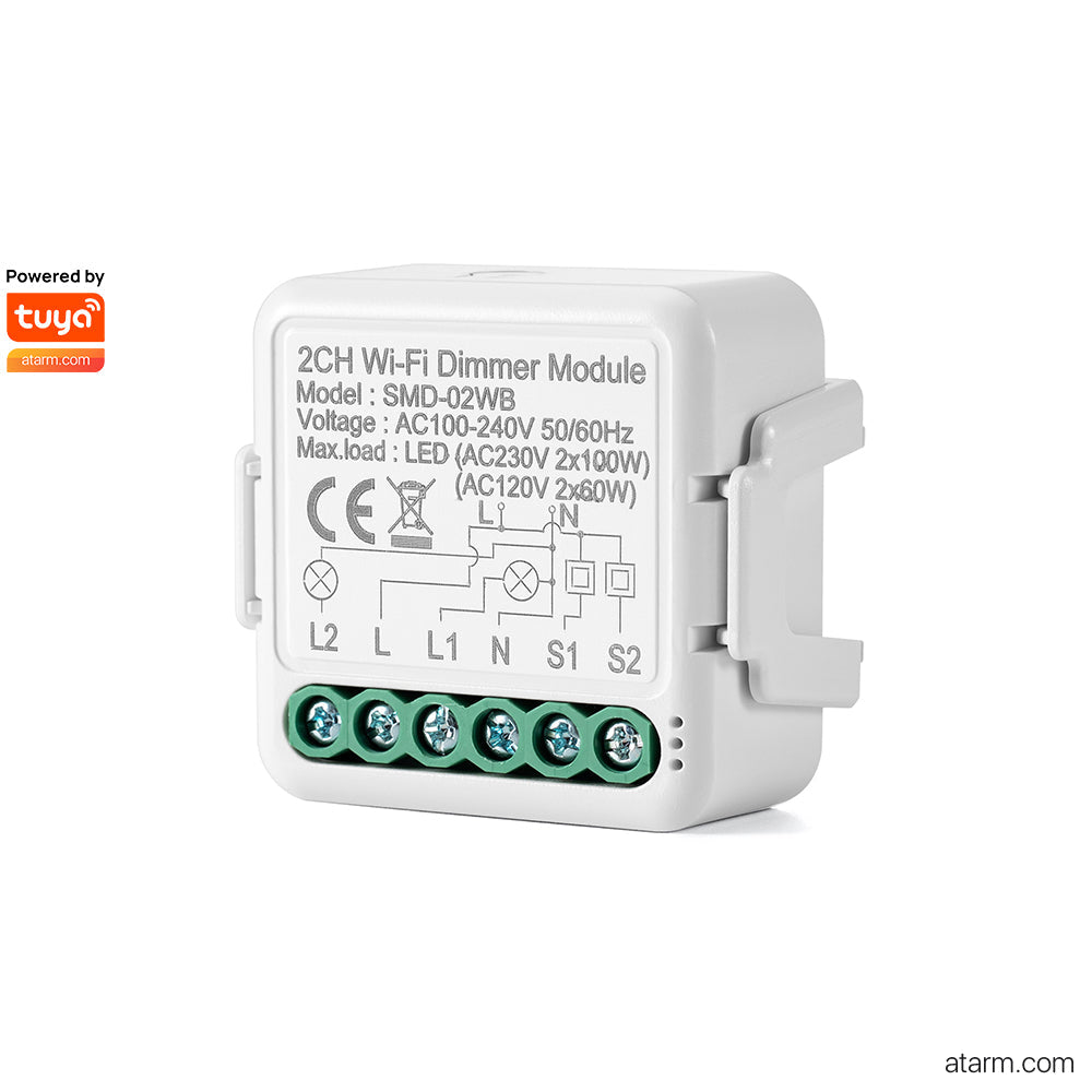 SMD-02WB 2CH Wi-Fi Dimmer Module