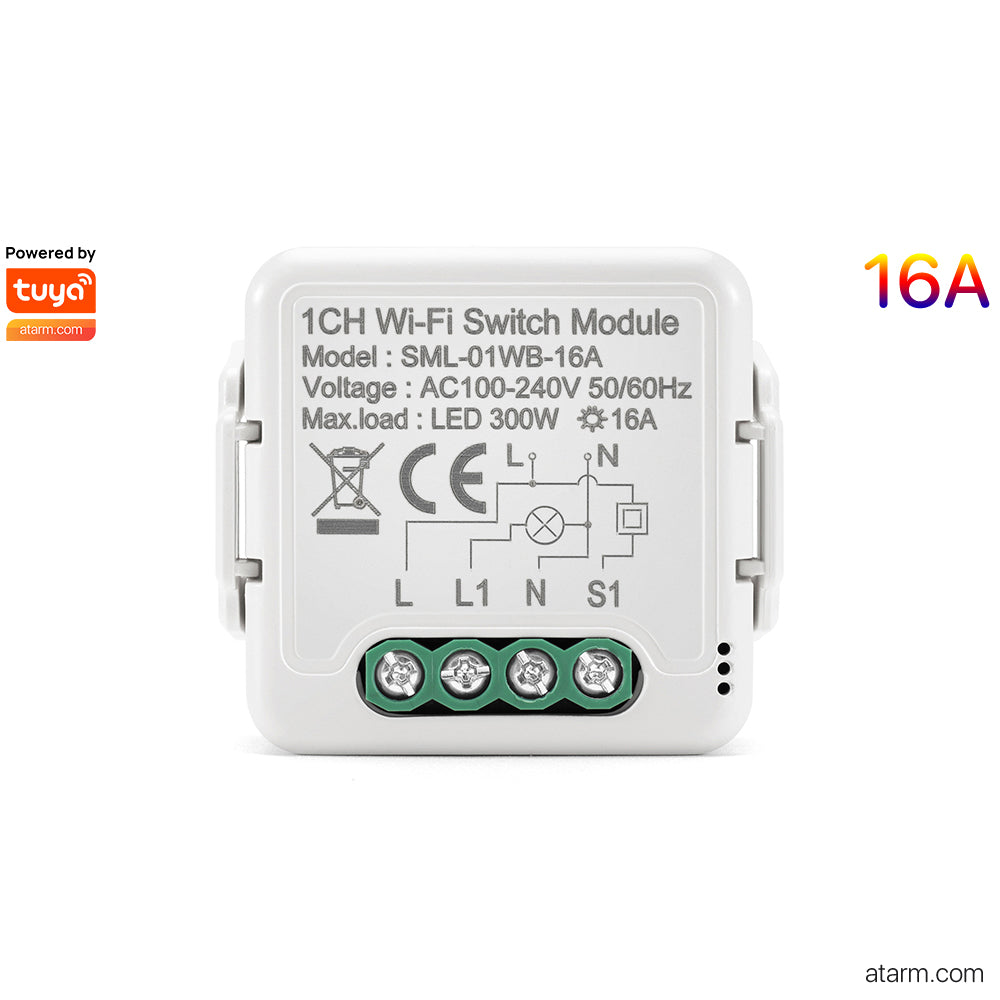 SML-01WB-16A 1CH Wi-Fi 16A Switch Module