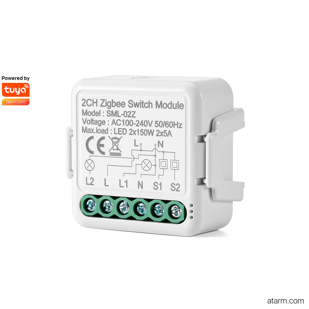 SML-02Z 2CH Zigbee Switch Module
