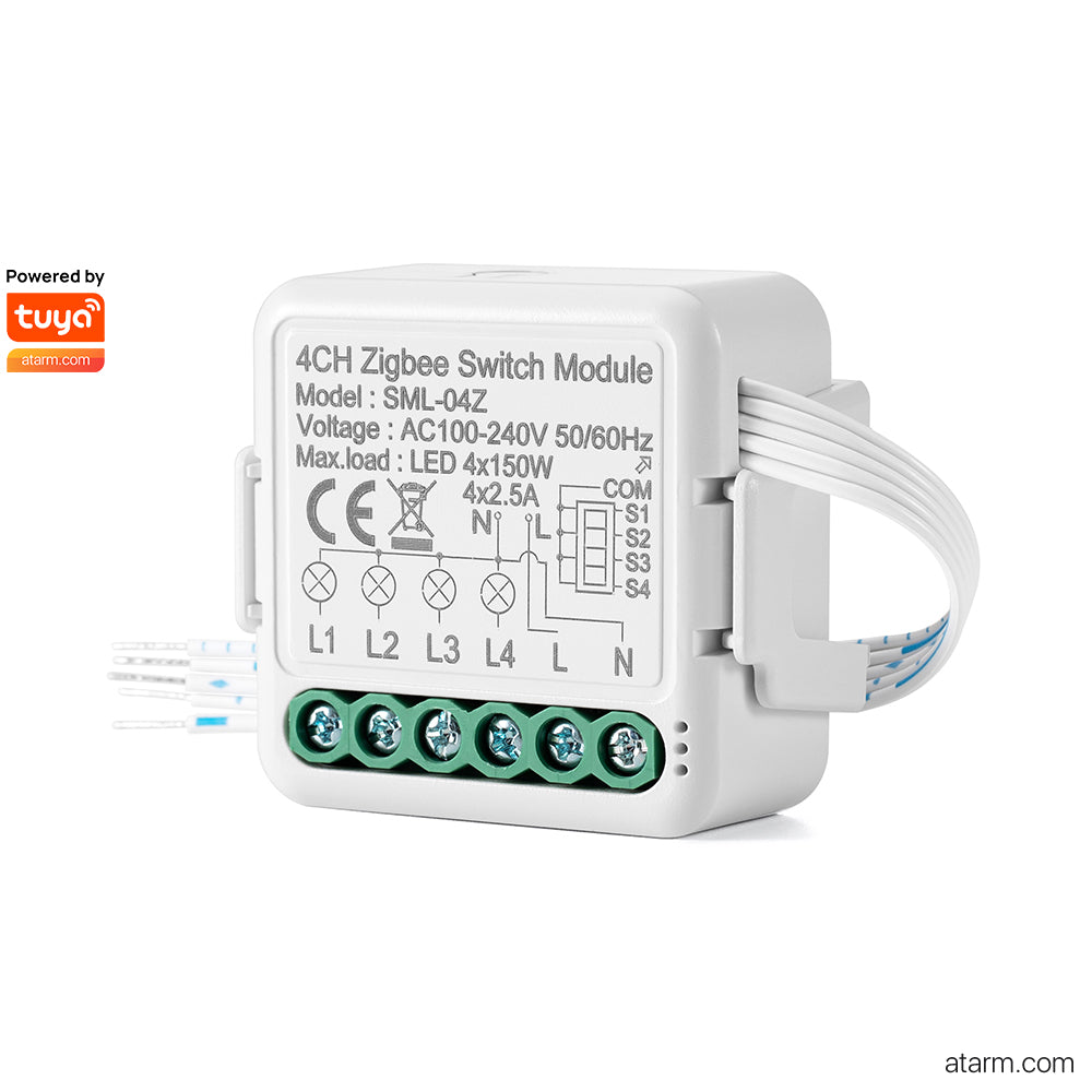 SML-04Z 4CH Zigbee Switch Module